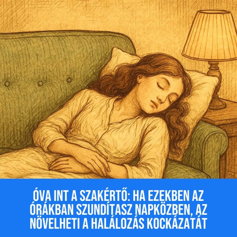 Óva int a szakértő: ha ezekben az órákban szundítasz napközben, az növelheti a halálozás kockázatát