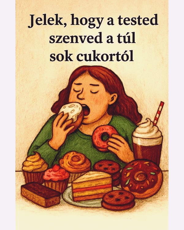 Biztos jelek, hogy a tested szenved a túl sok cukortól. A harmadik igazán beszédes.