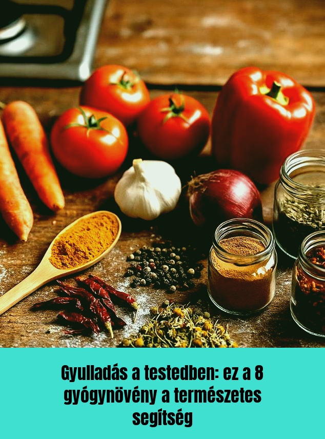 Gyulladás a testedben: ez a 8 gyógynövény a természetes segítség