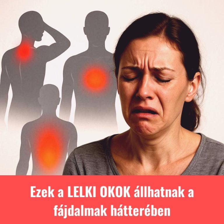 Ezek a LELKI OKOK állhatnak a fájdalmak hátterében