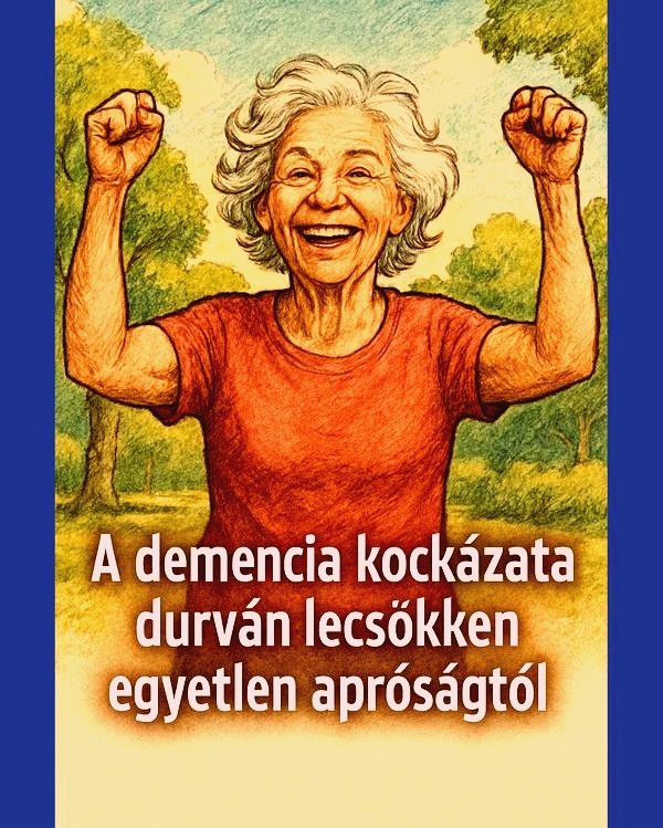 A demencia kockázata durván lecsökken ettől az egyetlen apróságtól a szakemberek szerint