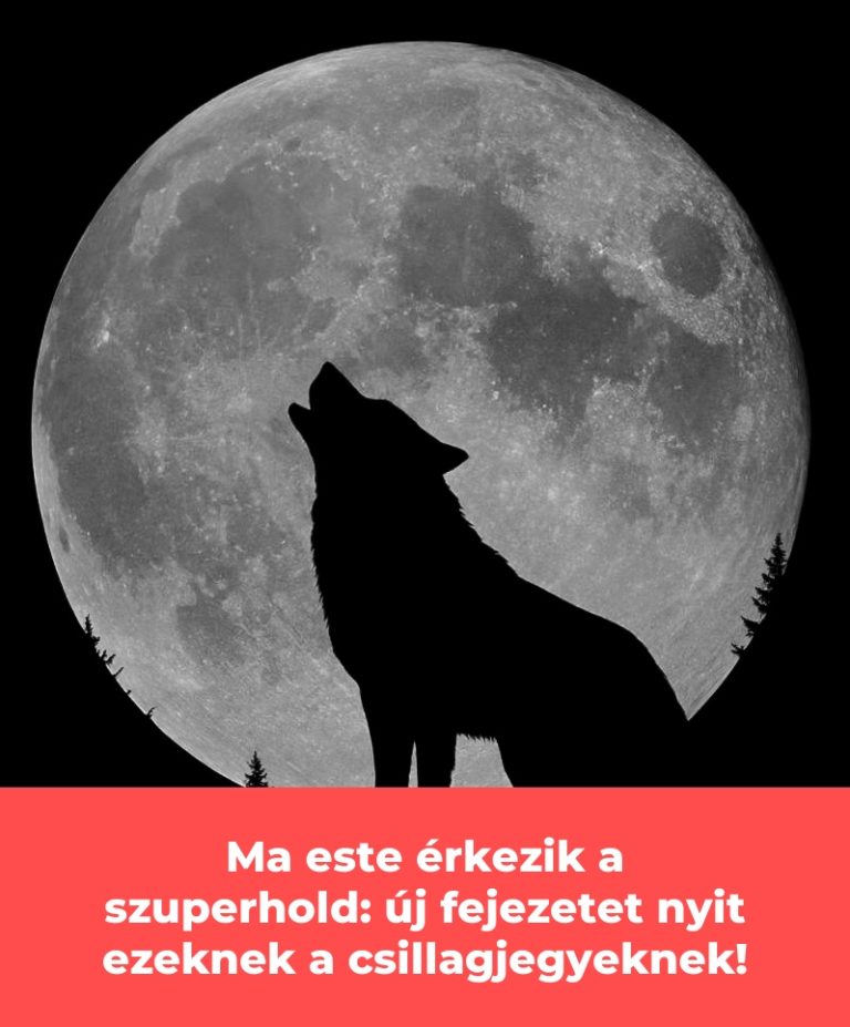 Ma este érkezik a szuperhold: új fejezetet nyit ezeknek a csillagjegyeknek!
