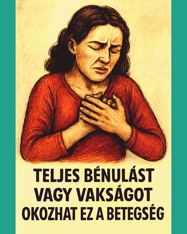 Ha nem kezelik, végzetes következményekkel járhat. Most nem a cukorbajról van szó 🤔