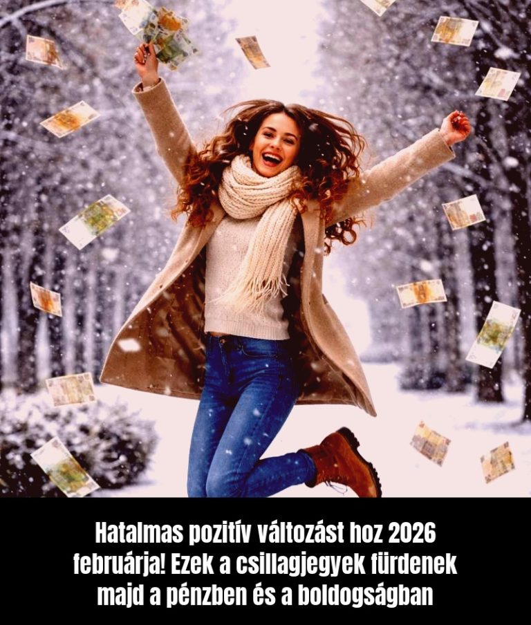 Hatalmas pozitív változást hoz 2026 februárja! Ezek a csillagjegyek fürdenek majd a pénzben és a boldogságban