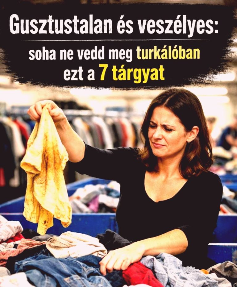 Gusztustalan és veszélyes: soha ne vedd meg turkálóban ezt a 7 tárgyat 😮