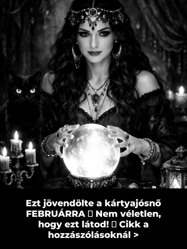 Ezt jövendölte a kártyajósnő FEBRUÁRRA 🔮 Nem véletlen, hogy ezt látod! 👇 Cikk a hozzászólásoknál >
