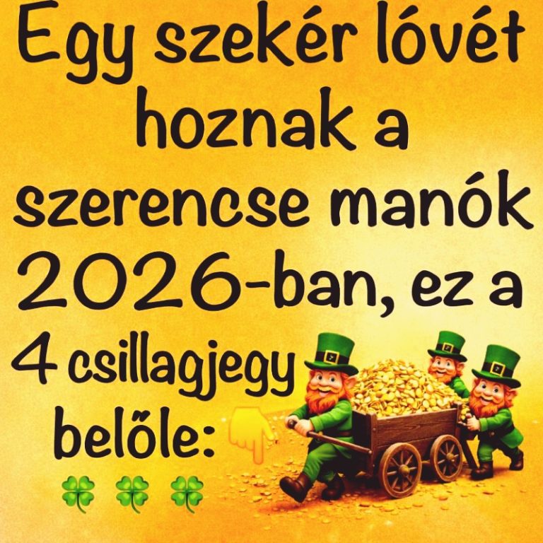 💰 Ezeknek a csillagjegyeknek hoznak nagy pénzt a szerencsemanók 2026-ban! 👇