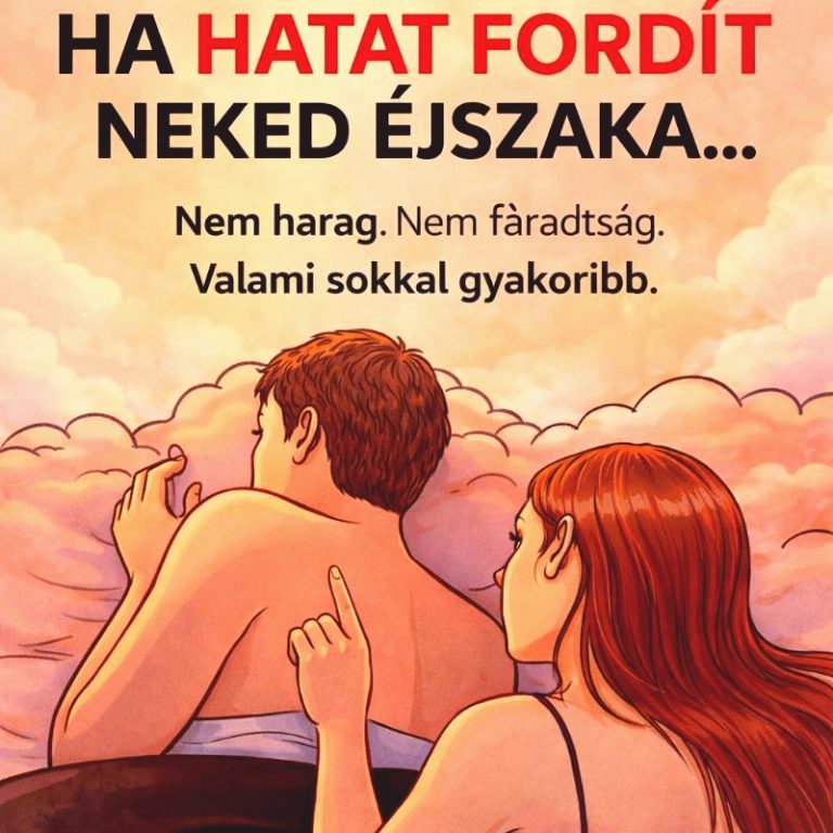 Ezt jelenti, ha alvás közben a hátát mutatja neked
