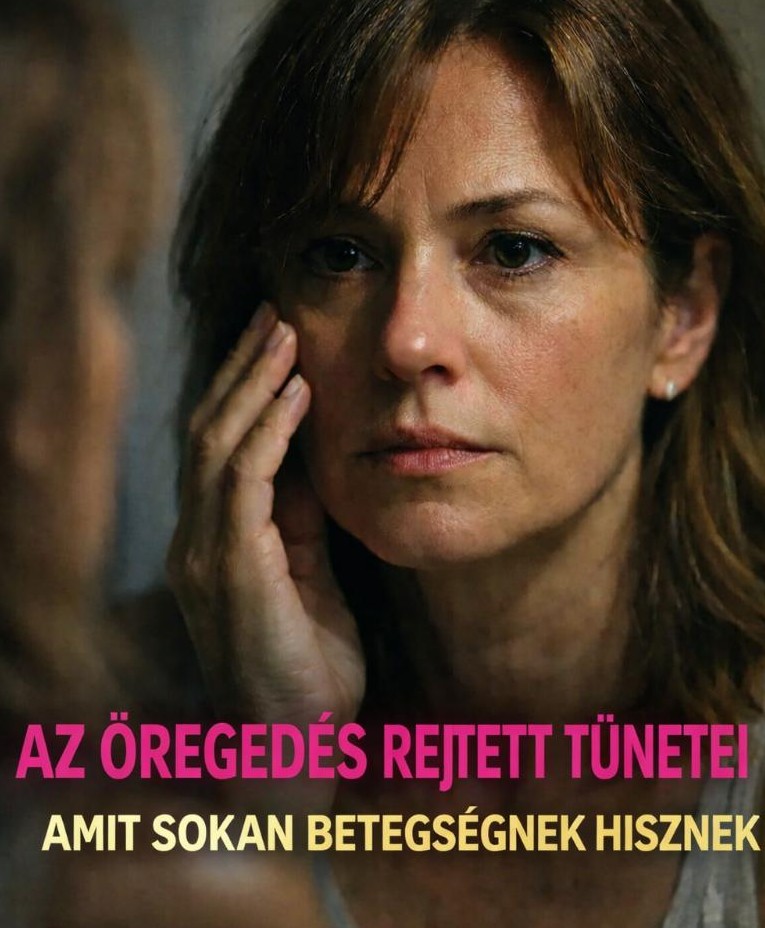 Ezek az öregedés rejtett tünetei: a legtöbben komoly bajra gyanakszanak