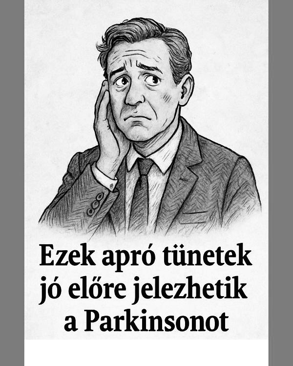 Apró tünetek, amik a Parkinsont jóval a kézremegés előtt jelezhetik