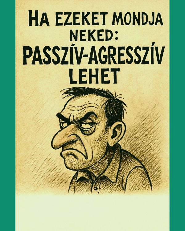 Ha ezt a 7 tipikus mondatot mondja neked, passzív-agresszív karakterrel lehet dolgod