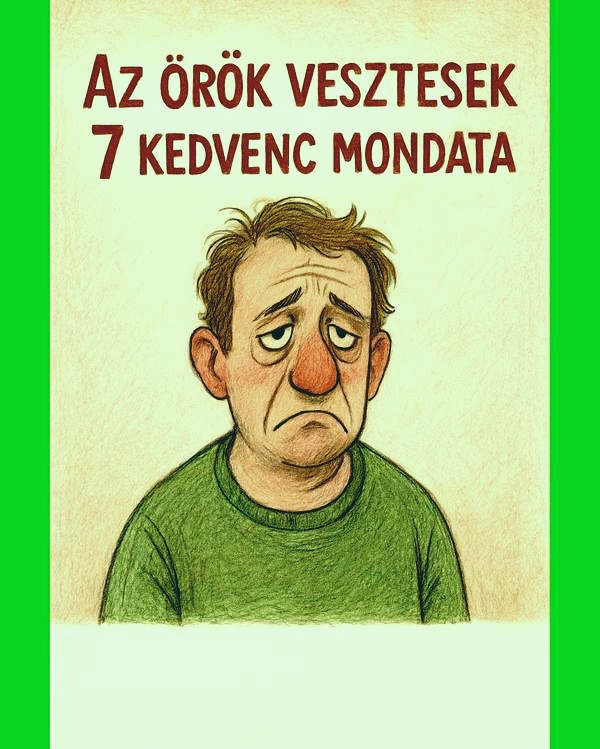 7 mondat, amit az örök vesztesek ismételgetnek