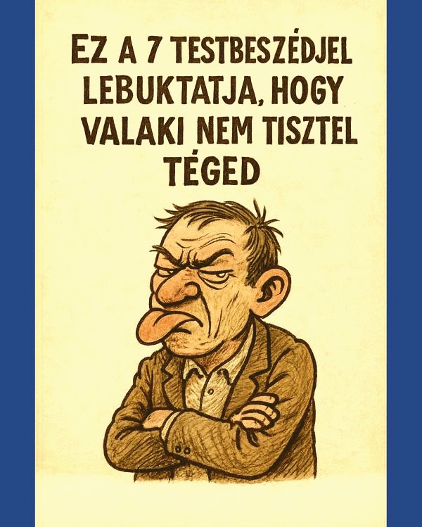 7 finom testbeszédjel lebuktatja, hogy nem tisztelnek téged