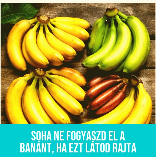 Soha ne fogyaszd el a banánt, ha ezt látod rajta