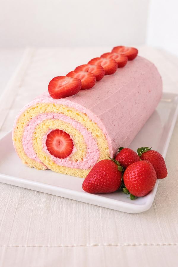 Eperkrémes piskótatekercs: ahogy a nagyim készítette