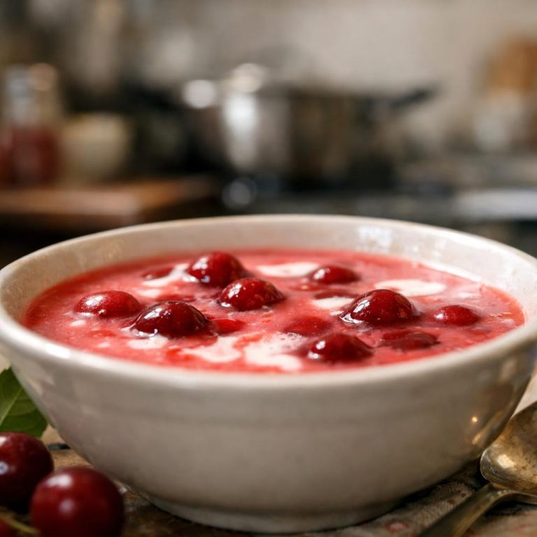 Íme a tökéletes meggyleves kulcsa: ettől lesz igazán kerek