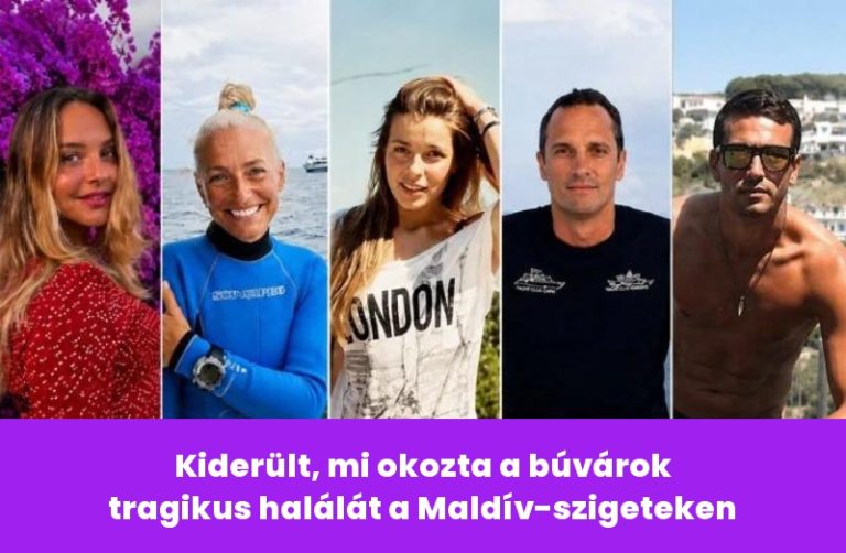 Kiderült, mi okozta a búvárok tragikus halálát a Maldív-szigeteken