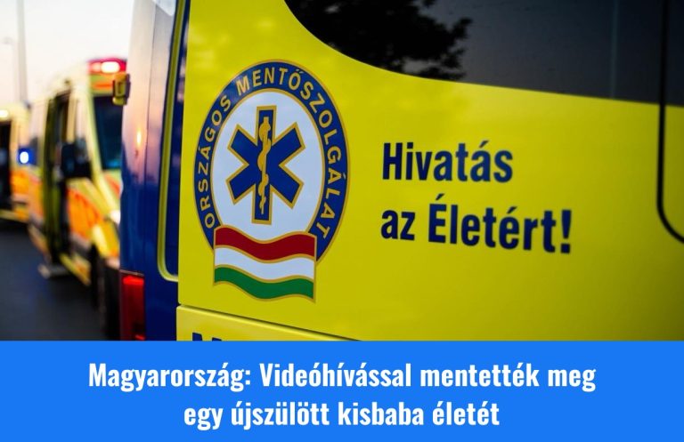 Magyarország: Videóhívással mentették meg egy újszülött kisbaba életét