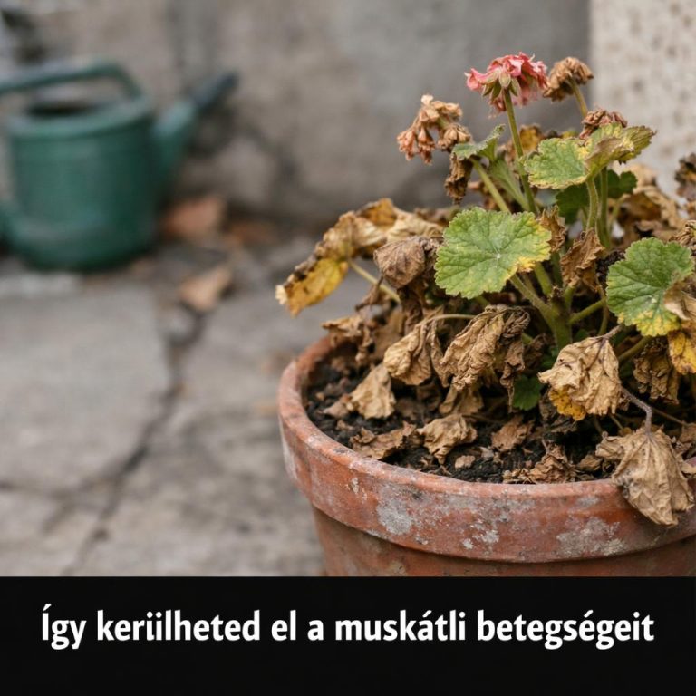 A muskátli leggyakoribb betegségei: és így kerülhetők el