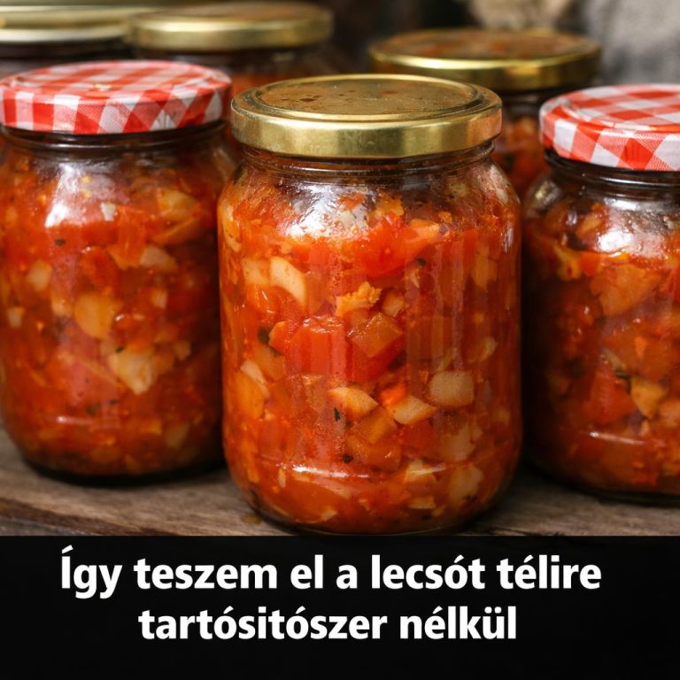 Így teszem el a lecsót télire tartósítószer nélkül: a receptet a szomszédasszonyomtól kaptam