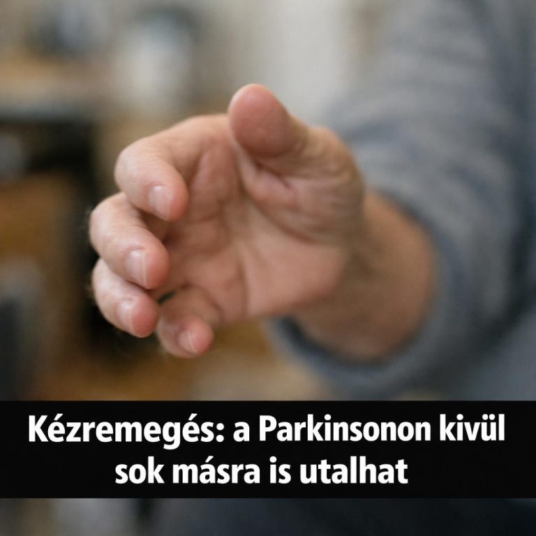 Kézremegés: a Parkinsonon kívül számos másra is utalhat