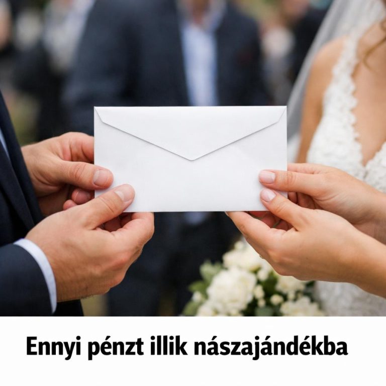 Ennyi pénzt illik nászajándékba, ha meghívnak egy esküvőre