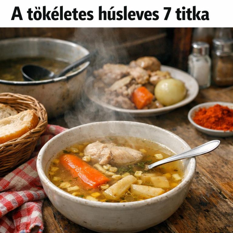 7 profi mesterfogás, amitől a húsleves aranylóan tökéletes lesz, és az ízharmóniája pedig feledhetetlenné válik