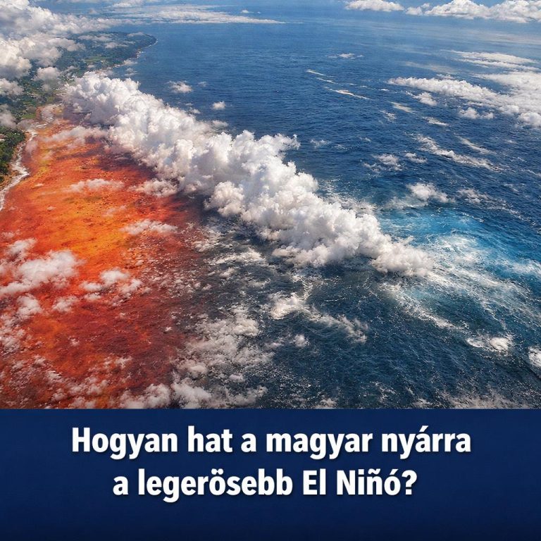 A legerősebb El Niñó fenyegeti az időjárást. Milyen hatással lesz a nyarunkra?