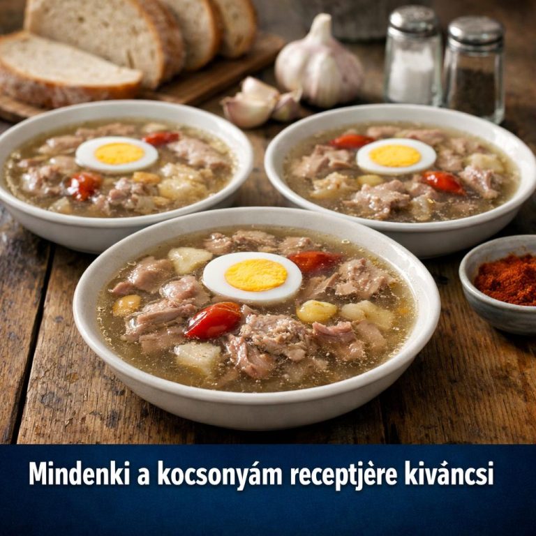 Mióta így készítem a kocsonyát, mindenki a receptet kéri