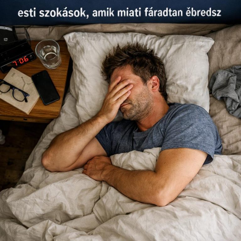 5 esti szokás, amitől rosszul alszol És reggel fáradtan ébredsz
