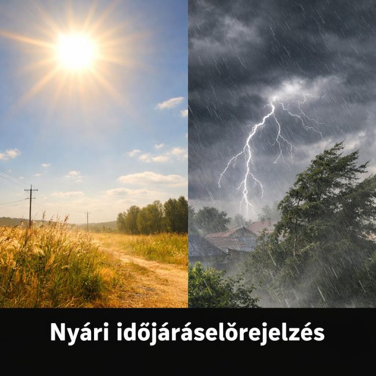 Megjött a teljes nyári előrejelzés: Kánikulára, vagy erős viharokra számíthatunk?