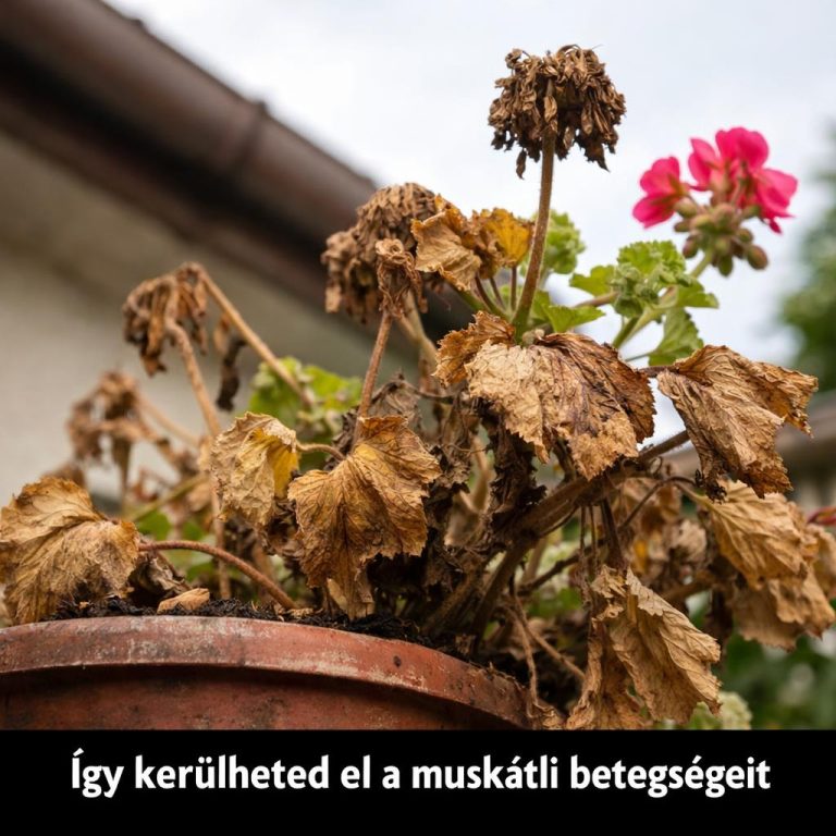 A muskátli leggyakoribb betegségei: és így kerülheted el
