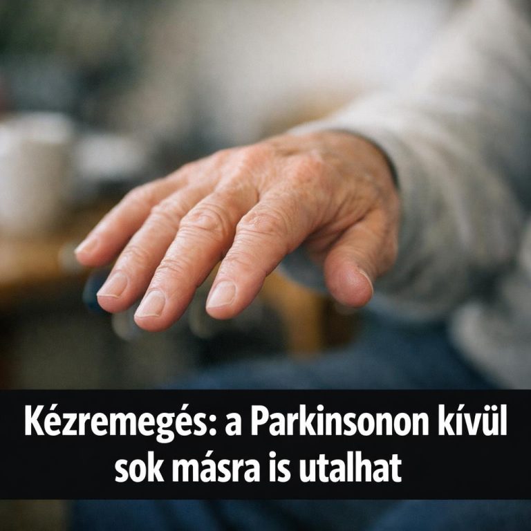 Kézremegés: a Parkinsonon kívül még másra is utalhat