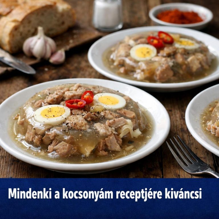 Mióta így készítem a kocsonyát, mindenki a recept iránt érdeklődik