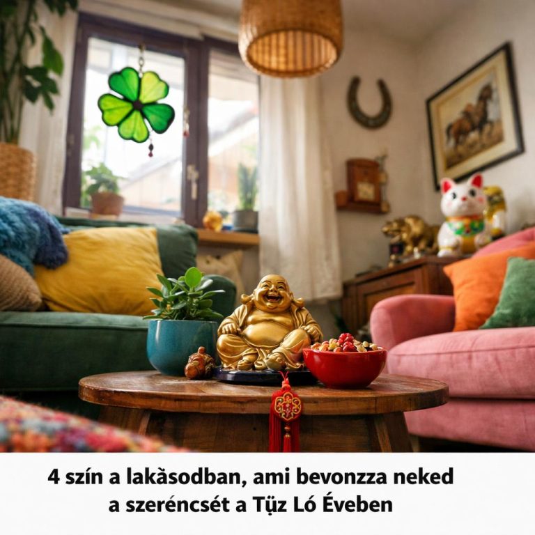 Feng Shui szakértő: ez a 4 szín a lakásodban neked bevonzza a szerencsét a Tűz Ló Évében