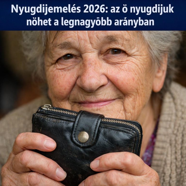 Nyugdíjemelés 2026: az ő nyugdíjuk nőhet a legnagyobb mértékben is