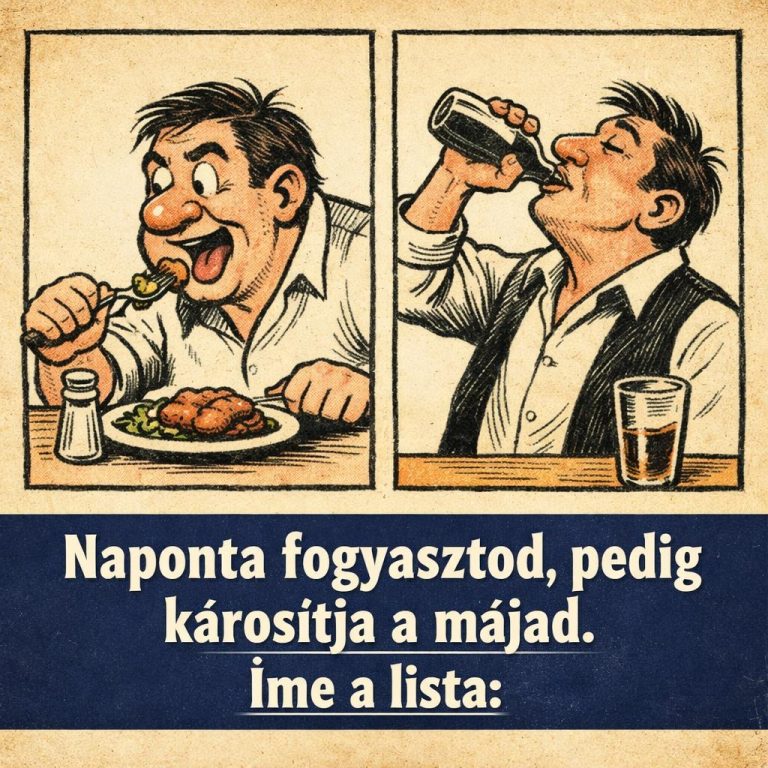 Naponta fogyasztod, pedig károsítja a májad. Ez a lista: