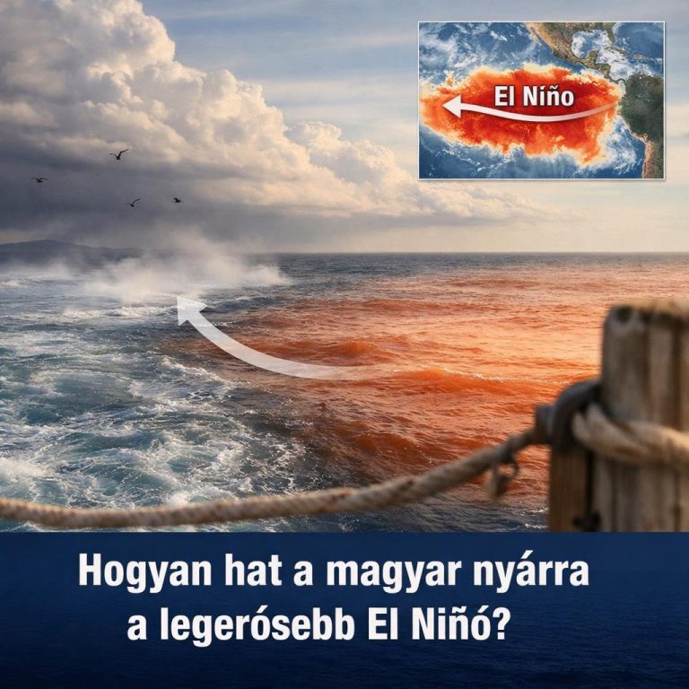A legerősebb El Niñó fenyegeti az időjárást. Milyen kihatása lesz a nyarunkra?