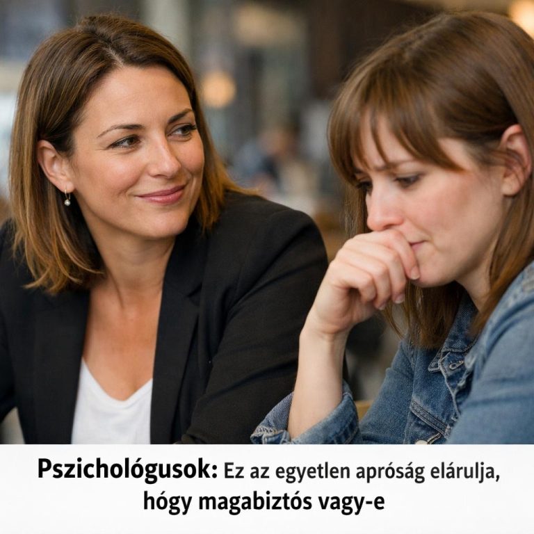 Pszichológusok: Ez az egy kis apróság elárulja, hogy magabiztos vagy-e. a legtöbben nem vagyunk tudatosak rá
