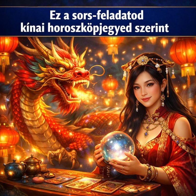 Ez a a feladatod kínai horoszkópjegyed szerint