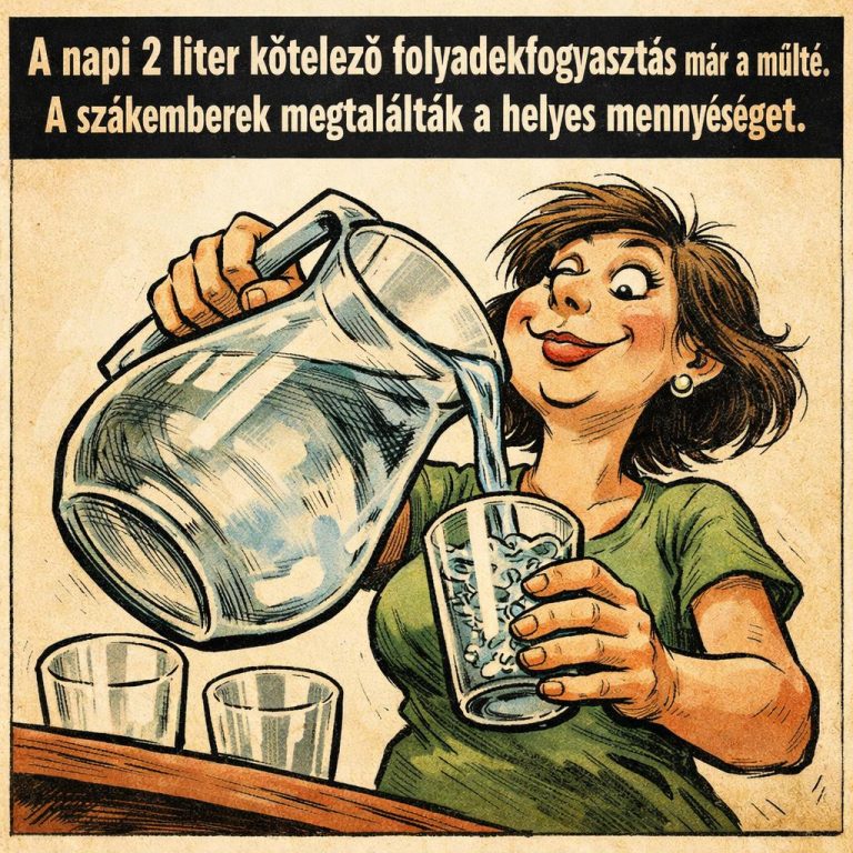 A napi 2 liter kötelező folyadékfogyasztás már a múlté. A szakértők megtalálták a helyes mennyiséget