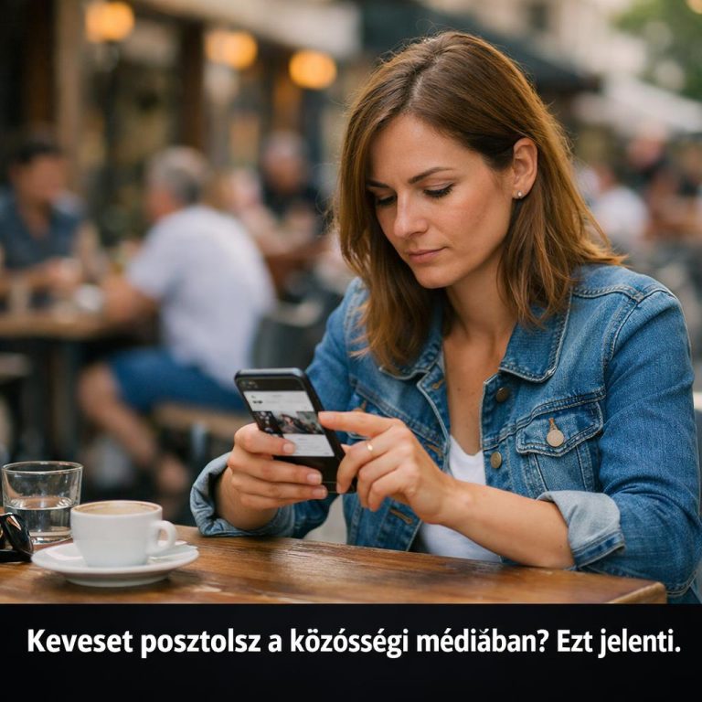 Nem posztolsz sokat a közösségi médiában? A pszichológusok szerint ezt jelenti