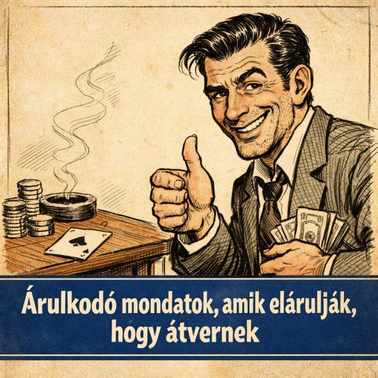 Árulkodó mondatok, amikből rögtön tudhatod, hogy átvernek