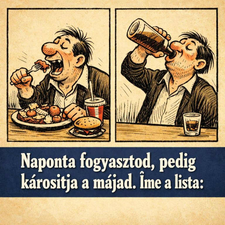 Naponta fogyasztod, pedig károsítja a májad. Íme a lista:
