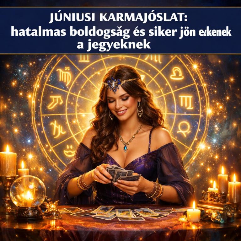 Karmajóslat júniusra: ezek a csillagjegyek számíthatnak sok boldogságra és sikerre