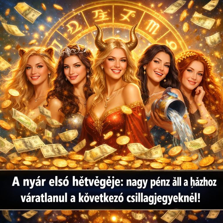 Jön a nyár első hétvégéje: nagy pénz áll a házhoz váratlanul a következő csillagjegyeknél! Halak – Oroszlán – Mérleg – Bak – Kos – Ikrek – Nyilas – Rák – Vízöntő – Skorpió – Bika – Szűz
