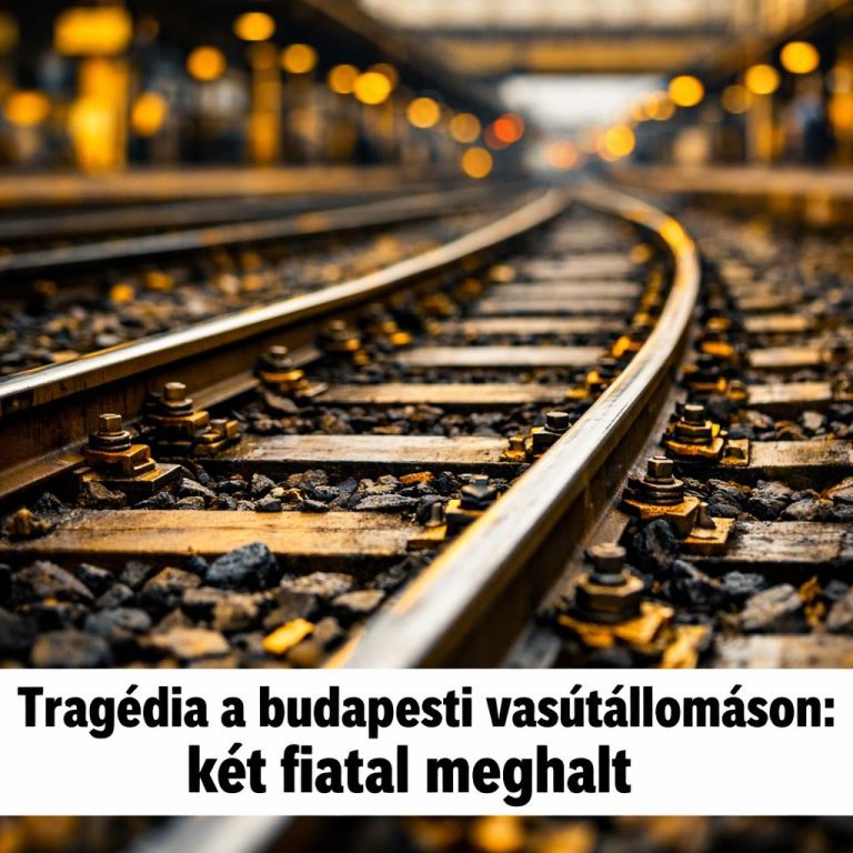 Tragédia a budapesti vasútállomáson: két fiatal meghalt