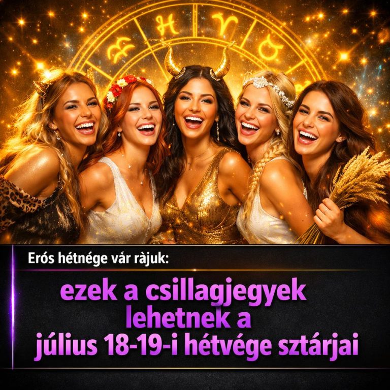Erős hétvége vár rájuk: ezek a csillagjegyek lehetnek a július 18-19-I hétvége sztárjai
