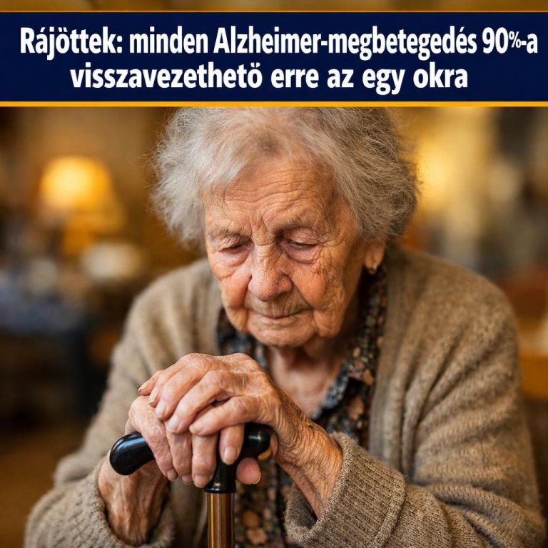 Rájöttek: minden Alzheimer-megbetegedés 90%-a visszavezethető erre az egy okra