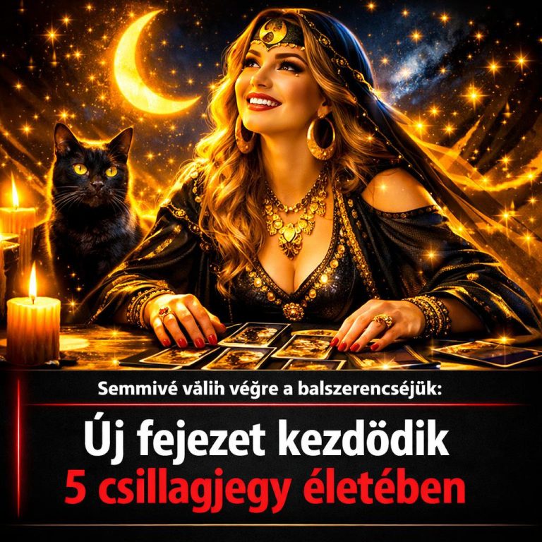 Semmivé válik végre a balszerencséjük: Új fejezet kezdődik 5 csillagjegy életében